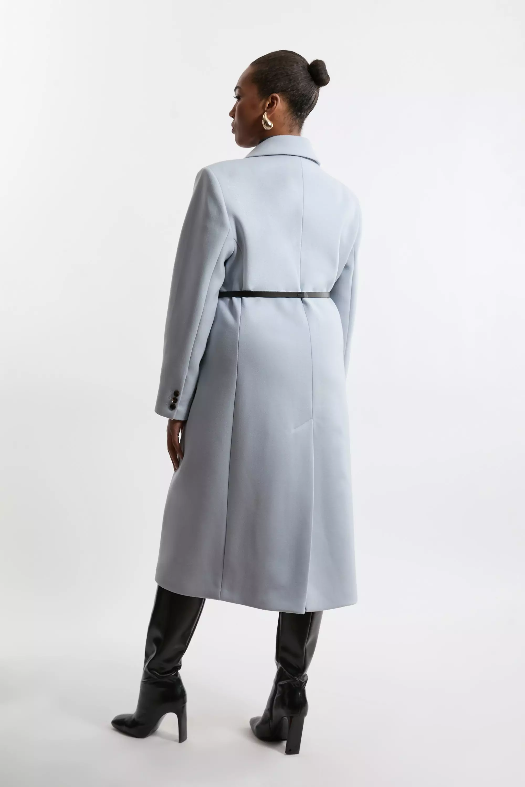 Plus size maxi coat store